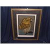 Image 2 : Limited Edition, Le Ventre de Paris No. 9 by Mihail Chemiakin,  frame 40x31 3/4 art 27 3/4 x 20