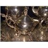 Image 2 : fancy silver plated tea & coffee set by Rogers with tray