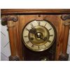 Image 2 : carved antique wall clock 24 1/2 x 11 1/2