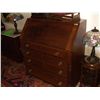 Image 1 : outstanding! 1850's American "Boxed Mahogany" fall front desk with original press glass knobs 44 1/2