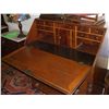 Image 2 : outstanding! 1850's American "Boxed Mahogany" fall front desk with original press glass knobs 44 1/2