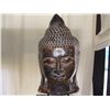 Image 2 : large Buddha / Temple head on stand age? 27 1/2
