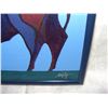 Image 2 : Numbered & Hand-Signed by JOHN NIETO. Buffalo, frame 10x12 art 9x11