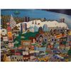 Image 2 : Limited Edition, numbered & hand signed serigraph by Pergola Linnea title "Moonlight Over Manhattan