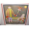 Image 2 : original signed lithograph by Mikail Chemiakin " From The Carnival Suite" with COA