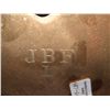 Image 3 : vintage copper sauce pan with lid, marked JBFL
