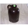 Image 1 : brown crock jug with large opening top