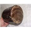 Image 3 : brown crock jug with large opening top