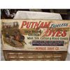 Image 3 : Putnam Dye Store Display Cabinet Wood Box Advertising