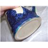 Image 3 : authentic, Old Sleepy Eye White and Cobalt pitcher, as seen, minor hairline, chips