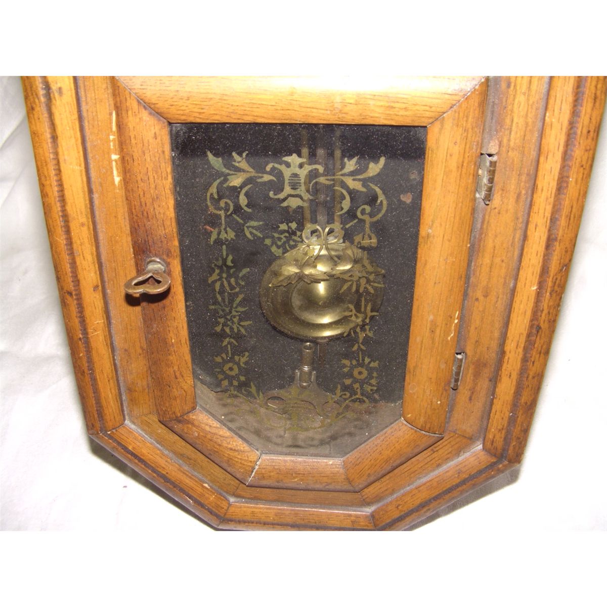 antique school house clock