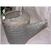 Image 2 : old galvanized watering can