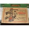Image 2 : vintage childs toy metal Erector set in case with info book