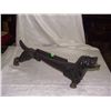 Image 1 : Vintage cast iron Daschund Dog boot scrape scraper.