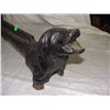 Image 2 : Vintage cast iron Daschund Dog boot scrape scraper.