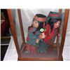 Image 1 : 2 piece vintage Reliable Native American dolls in case