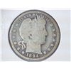 Image 1 : 1894 BARBER QUARTER