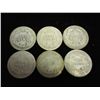 Image 2 : 6 ASSORTED BARBER DIMES