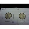 Image 1 : 1942-D & 44-D MERCURY DIMES