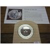 Image 2 : 2 OZ STERLING SILVER REMBRANDT PROOF MEDAL