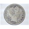 Image 1 : 1911 BARBER QUARTER (FINE)