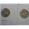 Image 1 : 1920 & 20-S MERCURY DIMES