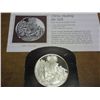 Image 1 : 2 OZ STERLING SILVER REMBRANDT PROOF MEDAL