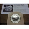 Image 2 : 2 OZ STERLING SILVER REMBRANDT PROOF MEDAL