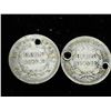 Image 2 : 2 (HOLED) SEATED LIBERTY DIMES
