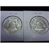 Image 2 : 1961 & 63 FRANKLIN HALF DOLLARS