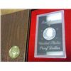Image 1 : 1972-S IKE SILVER DOLLAR PROOF (BROWN PACK)
