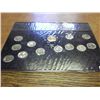 Image 2 : CANADA 125 YEAR COMMEMORATIVE SET 12 QUARTERS &