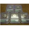 Image 2 : 5-1999-P DELAWARE QUARTERS ICG MS66