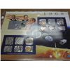 Image 1 : 1968 US MINT & STAMP SET (AS SHOWN) P/D/S