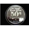 Image 2 : 1 TROY OZ .999 FINE SILVER ROUND "HAPPY" PF
