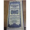 Image 1 : 1920 POLISH BOND WITH MANY COUPONS LEFT