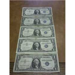 5-1957-A $1 SILVER CERTIFICATES