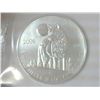 Image 1 : 2006 CANADA SILVER ONE DOLLAR WOLF 1/2 FINE SILVER