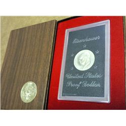 1974-S IKE SILVER DOLLAR PROOF (BROWN PACK)