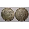 Image 1 : 1878 7/8 F AU and 1904 MS62  Morgan $