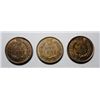 Image 2 : 3 Indian pennys:1904 and 1906  MS62 R/B and
