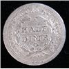 Image 2 : !!RARE!!  1844O  half dime  solid VF . ONLY 220,000 minted. V FGS bid =$400