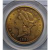 Image 2 : 1895S $20  GOLD   PCGS61