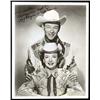 Image 1 : Autographs   Roy Rogers & Dale Evans Autograp