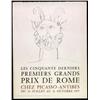 Image 1 : Posters   1977 Picasso Gallery bicolor poster