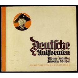 Cigarette Cards   1932 "German Uniforms" Ciga