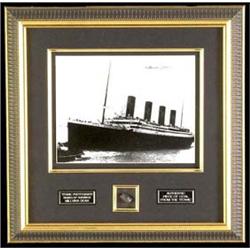 Titanic   Actual Piece of Coal from the Titan