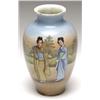 Image 1 : Art Asian Art  Hand painted Japanese Vase. 7.