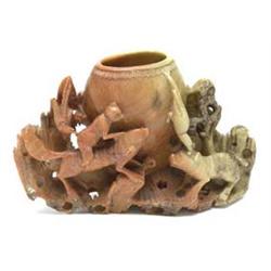 Art Asian Art  Original Hand Carved Chinese "