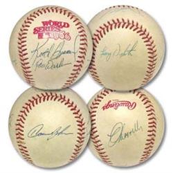 Sports Baseball Signed Balls 1986 New York Me